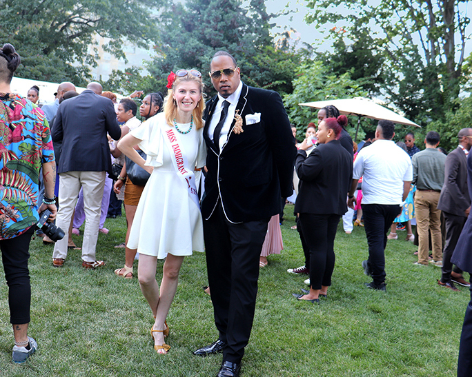 Caribbean heritage celebration - Gracie Mansion, Mayor Eric Adams Roosevelt Black Rose Taylor